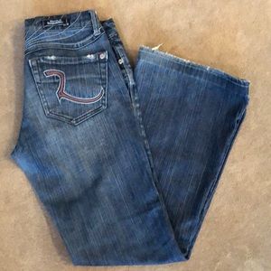 Rock & Republic “Winger”, flare leg jeans